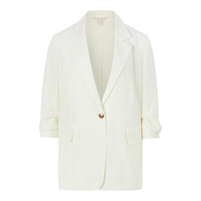 【醋酸】PRICH法式简约通勤西装清爽七分袖淡人穿搭西服外套女