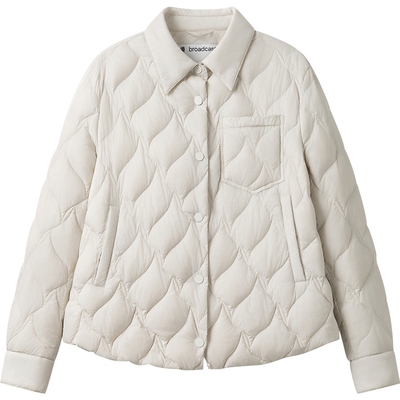 【播奥莱】播商场同款轻薄短款羽绒服女冬新休闲外套BDR4RD3565