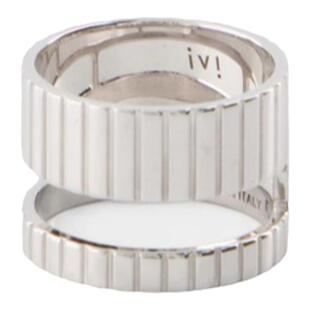 Ivi Bague Slot Core 镀银戒指