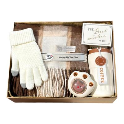 女生生日礼物围巾礼盒保暖实用的高级感送女朋友闺蜜冬季圣诞节