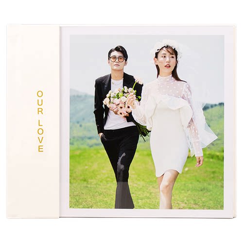 洗做成影楼相册定制作水晶本高端写真宝宝纪念册结婚纱照片书儿童
