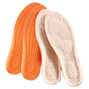 羊羔绒保暖鞋垫男女儿童秋冬季加厚加绒吸汗防臭运动记忆棉鞋垫软