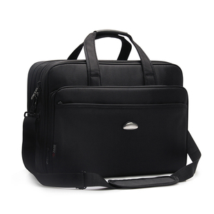 商务公文包男手提包大容量帆布男包牛津文件包办公业务工作电脑包