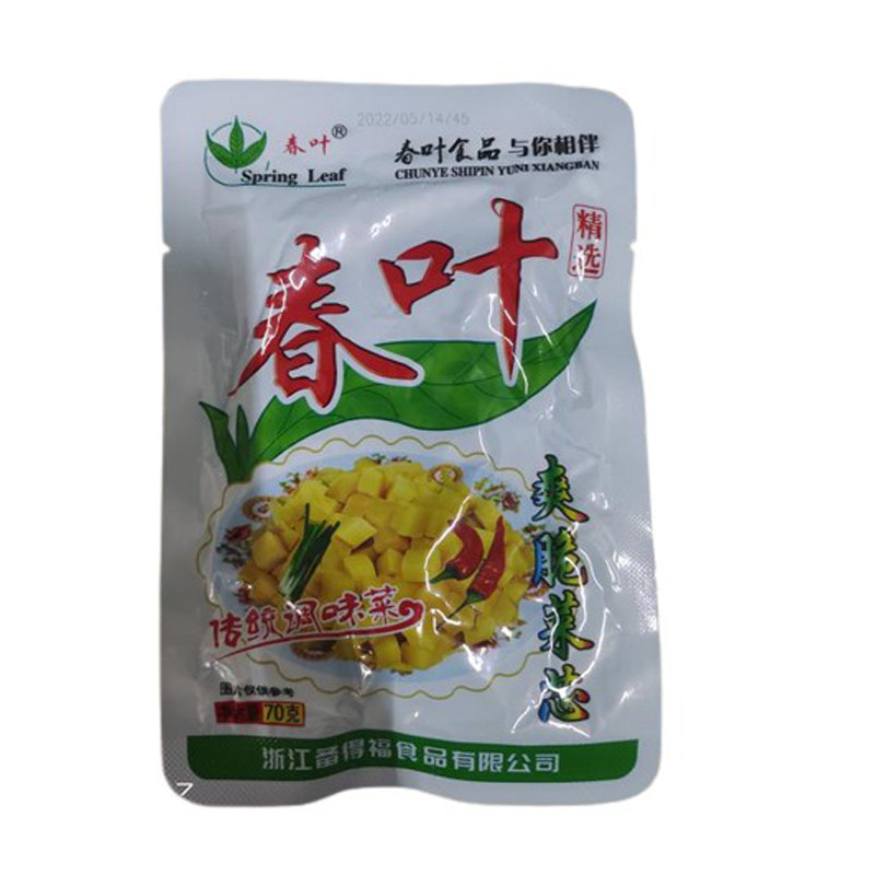 春叶浙江榨菜畅销块丝都有