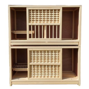 鸽具鸽子用品信鸽种鸽巢箱配对笼大号赛鸽赛飞笼鸽笼子养殖笼大型
