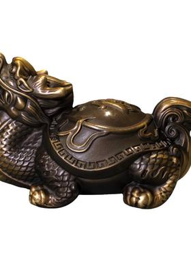 全铜桌面摆件玄武霸下