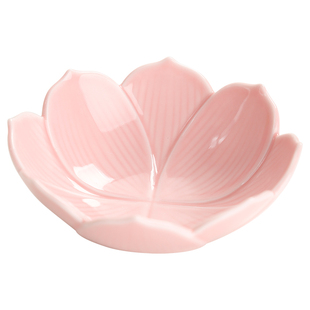 陶瓷复古中式茶点盘点心盘茶点碟家用水果盘餐具蘸料碟佛手柑托盘