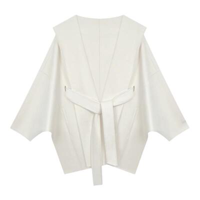 陈陈羊绒大衣小个子风毛呢外套