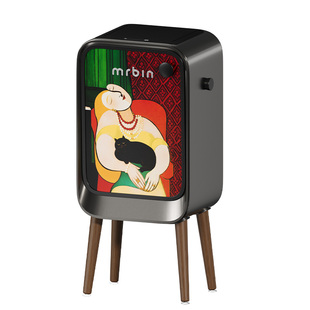 麦桶桶智能感应垃圾桶家用客厅厨房高脚自动高颜值轻奢新款中古风