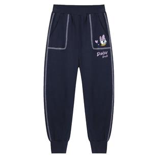 2025新款女童运动裤儿童加绒裤子冬季一体绒加厚薄绒棉裤女孩卫裤