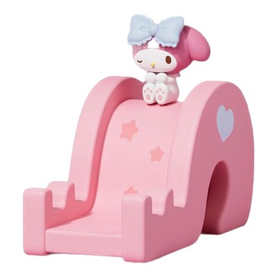 三丽鸥HelloKitty手机支架桌面摆件手机架2025新款可爱库洛米床头手机座桌上支撑架便携懒人追剧神器创意架子