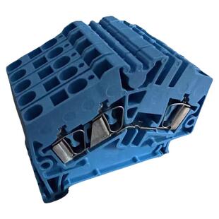 魏德米勒ZDU 2.5-2/3AN BL 两进一出蓝色 小型接线端子1706040000