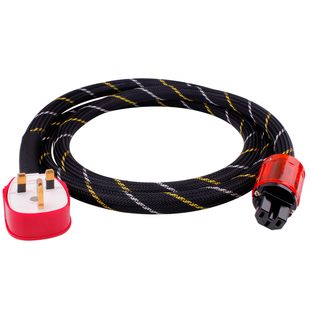 古河FURUTECH 无氧铜 英标发烧级电源线 16mm 音响电源线 特价