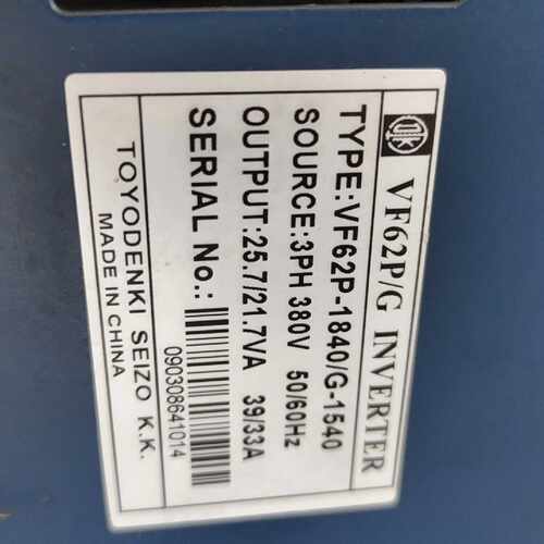 东洋变频器VF62P1840G1540保证质量