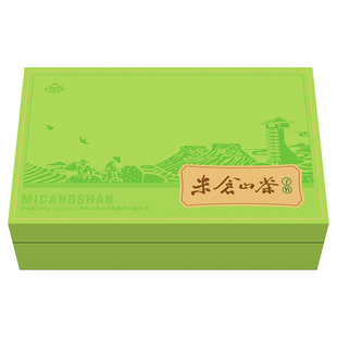 四川广元旺苍米仓山茶叶2025新茶绿茶明前高山春茶子竹礼盒装208g