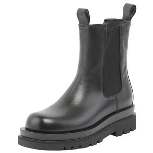 【清仓短靴】星期六潮流厚底烟筒靴秋冬英伦风切尔西靴女袜靴短靴