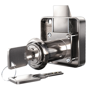 小博士抽屉锁办公家具抽屉锁柜子柜门锁更衣柜门锁家用通用型门锁