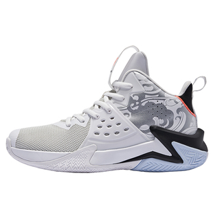 乔丹男鞋皮面篮球鞋男高帮球鞋鞋子2025秋季新款旗舰店运动鞋战靴