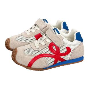 儿童运动鞋春夏季新款透气镂空网面女童德训鞋子轻便男童阿甘网鞋