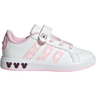Adidas/阿迪达斯官方正品GRAND COURT儿童运动耐磨休闲板鞋JR8134