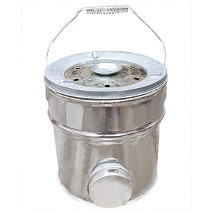 地摊打边炉炭炉火锅不锈钢蜂窝煤炉炭火炉烧烤炉户外手提取暖炉