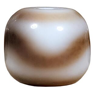 虎牙天珠老型桶珠单珠散珠文玩配饰 星月菩提手串配珠百香籽顶珠