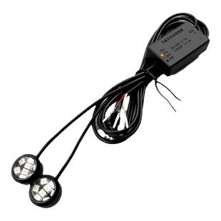 九号M395CMAX飞机灯改装配件氛围灯M95c呼吸灯刹车爆闪灯M3免破线