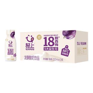 轻上西梅多多酸奶饮品小瓶饮料早晚代餐整箱官方正品220ml*10瓶