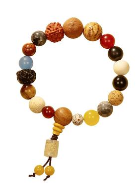 十八籽菩提手串女18籽多宝一对一定制佛珠手链手持十八子手串男