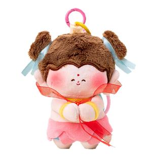 原创大同文创云冈石窟莲花小佛祖磁吸玩偶书包包挂件公仔挂饰纪念