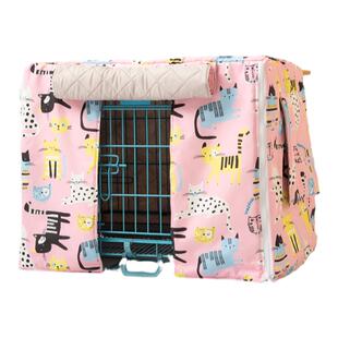 宠物狗笼子防水防风保暖挡风罩冬季加棉室内户外猫笼罩四季可定制