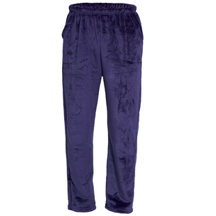 法兰绒睡裤女秋冬季男女长裤子加厚加绒保暖暖家居宽松珊瑚绒大码