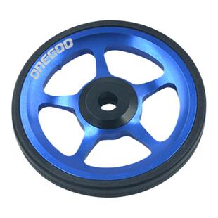 用于小布专用易行轮60mm折叠车改装推行轮CNC培林推车轮配件