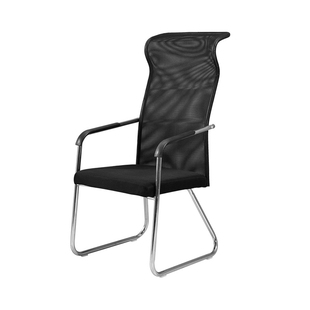 高背电脑椅办公椅职员会议椅学生宿舍弓形网椅麻将椅子家用靠背椅