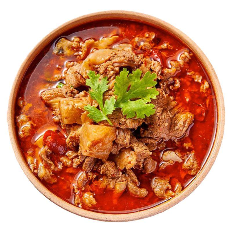 湖北特产公安牛三鲜荆州火锅食材配菜牛肉加热即食牛杂牛肚快手菜