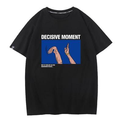 篮球经典投篮姿势手势会心一击绝杀短袖T恤衣服体恤半袖球衣库里
