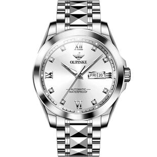 瑞士欧品客品牌商务防水手表男士纯机械表全自动男款腕表名式十大