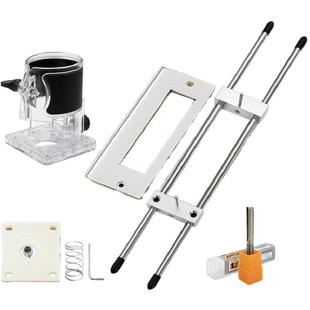 木门门锁锁孔锁舌开孔模具装神器门框开槽辅助固定安装定位开孔器