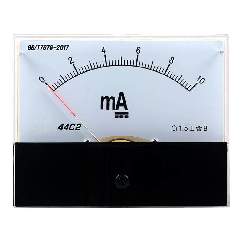 44C2指针式直流电流表44C2-1A2A3A30A5A50A100uA微安毫安机械板表