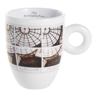 意利illy咖啡具 2017年典藏拿铁礼盒Galmberti意大利建筑水杯现货