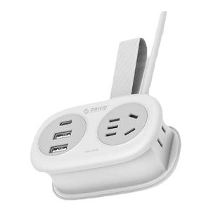 奥睿科便携式口袋排插旅行插排多插位usb插座桌面充电器接线板