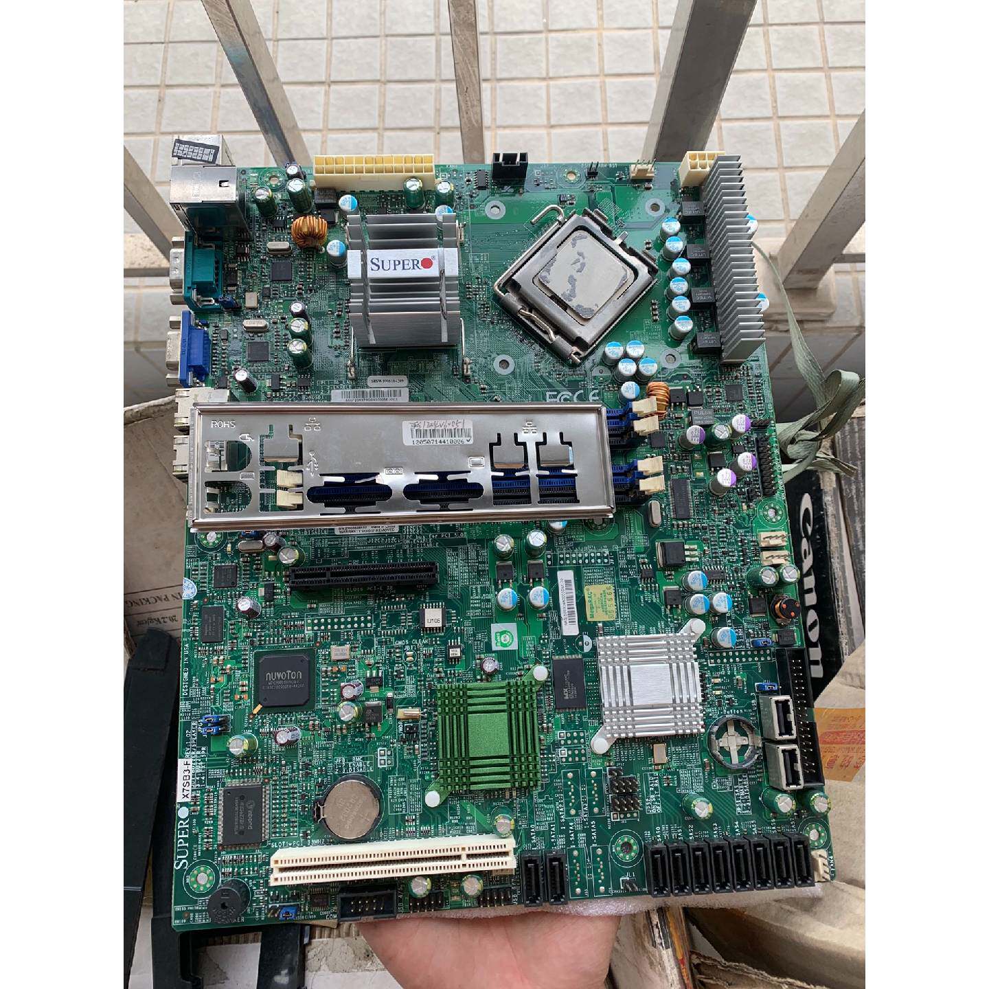 议价可维修原装拆机超微X7SB3F服务器主板LGA775成色如