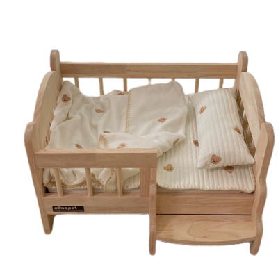 宠物床保暖纯棉床笠枕头被子床品