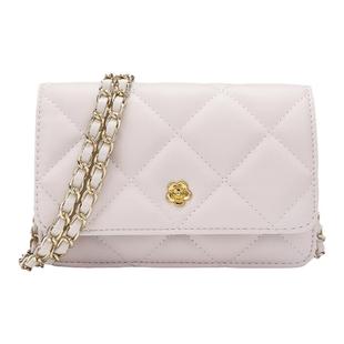 香港代购包包女2025新款潮菱格包高级感ins斜挎包小众单肩链条包