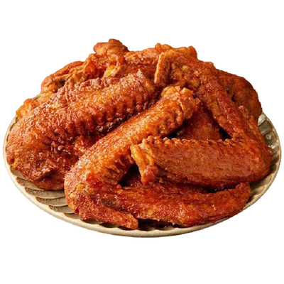 大妹子山东虎皮鸭翅香辣卤味