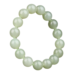 七彩云南和田玉青白玉软玉手串玉手链手把件送女友送爱人生日礼物