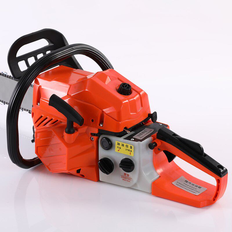 跨境家用多功能油锯58cc大功率伐木锯切割机园林工具汽油锯定制