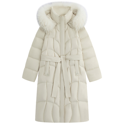 时尚白鸭绒羽绒服女冬季新款外套