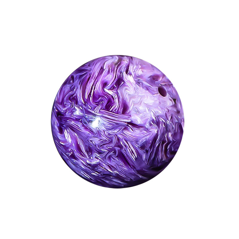 9A收藏级天然紫龙晶散珠 满龙