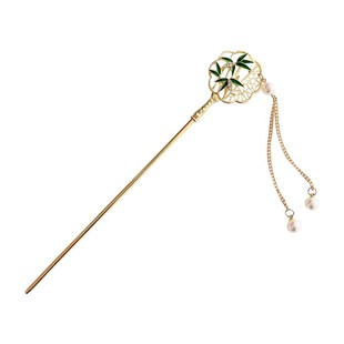 新中式古风发簪女夏天流苏步摇旗袍簪子2025年新款后脑勺发钗头饰